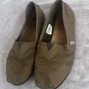 Skechers BOBS Tan Slip-On Shoes